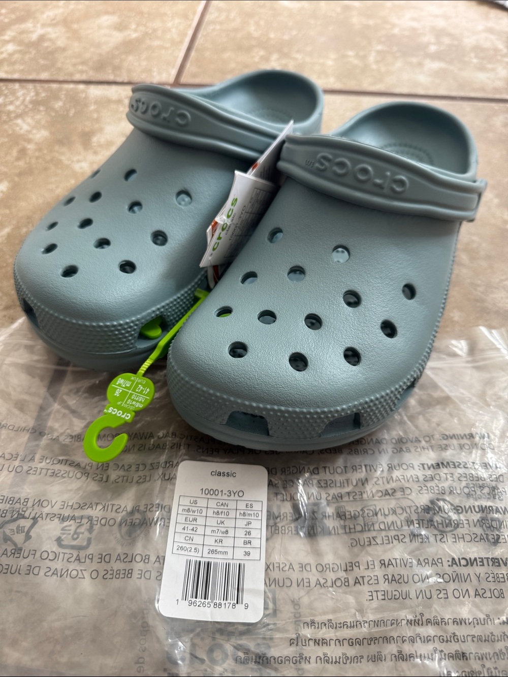 CROCS Adult’s Classic Clog - POND